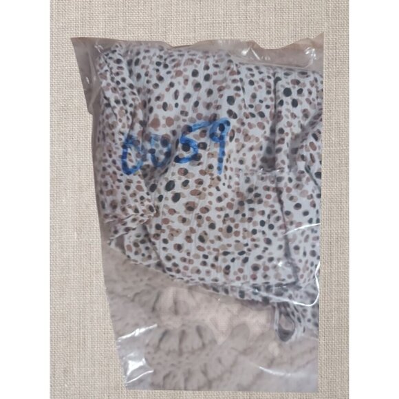 Japna Womens Sleeveless Tiered Leopard Print Blouse Size Small - Picture 6 of 6